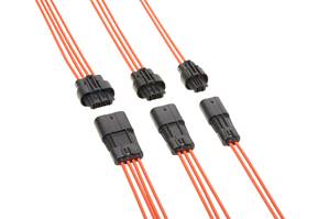 Squba Sealed Wire-to-Wire Connectors, 3.60mm Pitch 