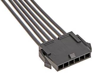 Micro-Fit 3.0 Single Row Tin and Gold Off-the-Shelf Discrete Cable Assemblies