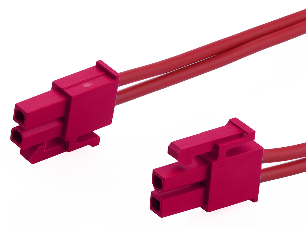 Off-the-Shelf (OTS) Mini-Fit Versa Color Cable Assemblies